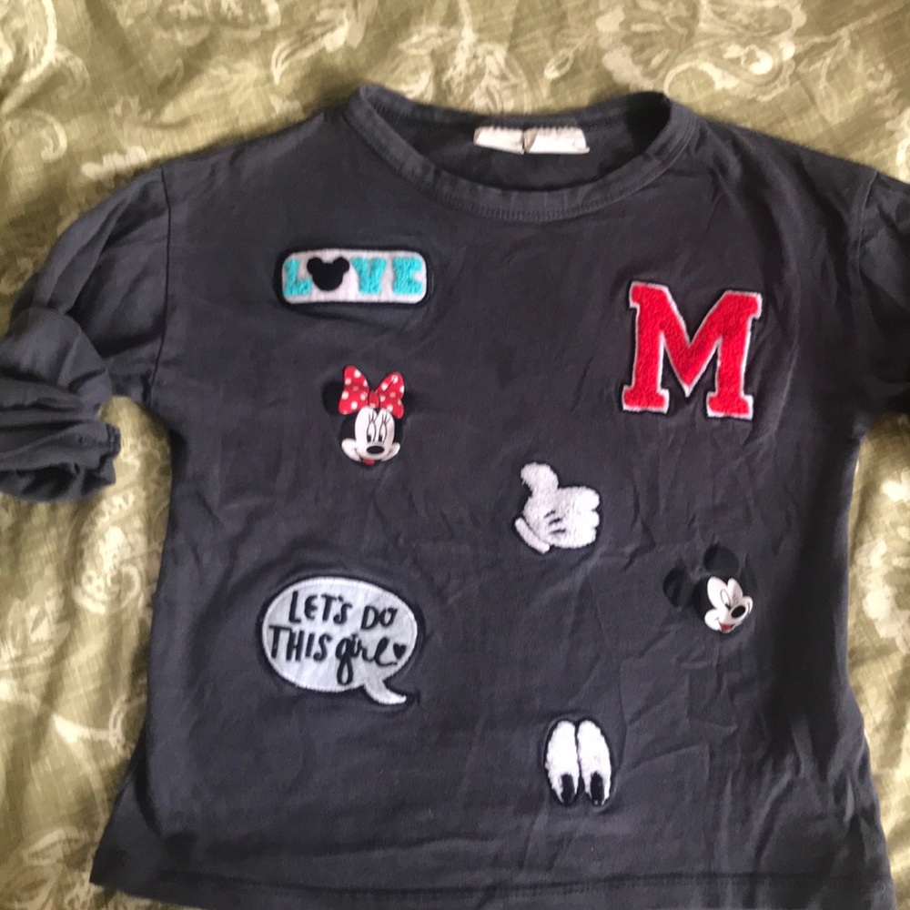 Zara girls Disney collection shirt